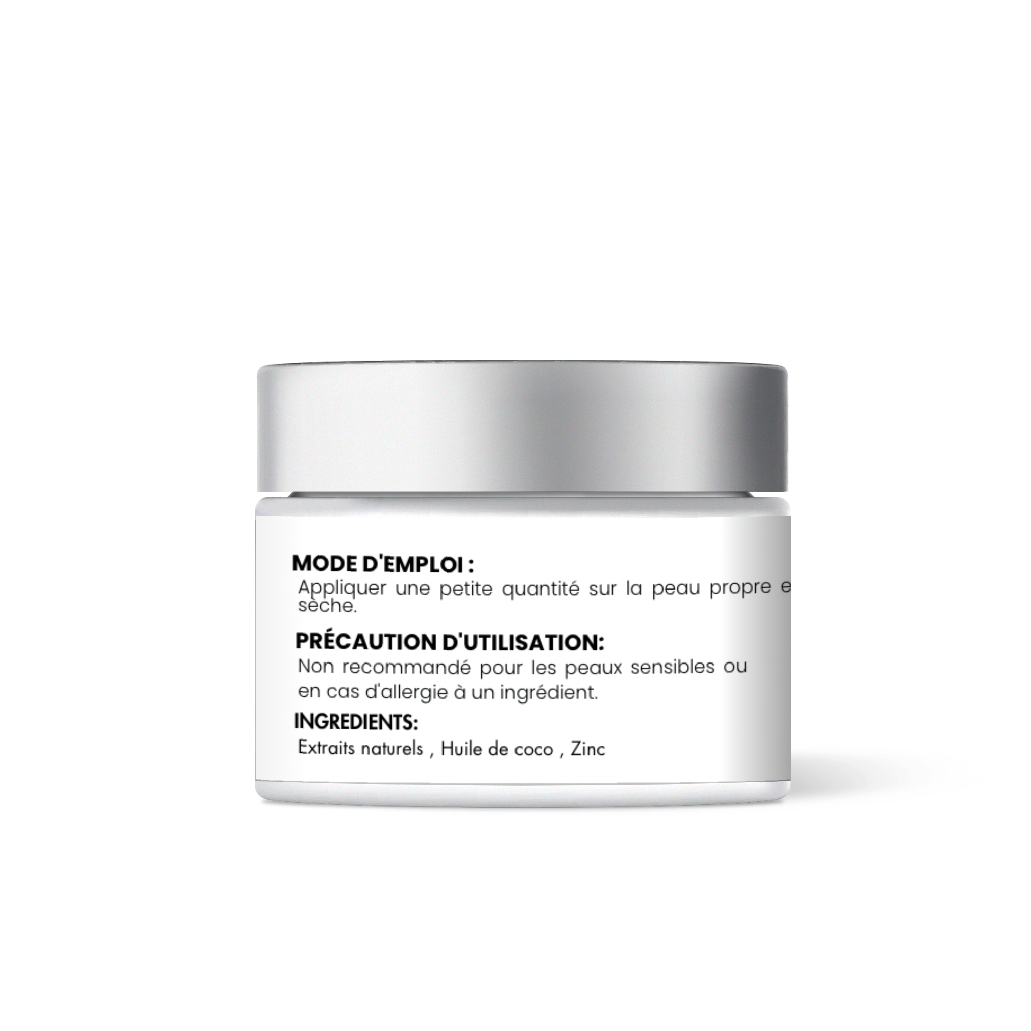 Crème Déodorante Naturel 48h