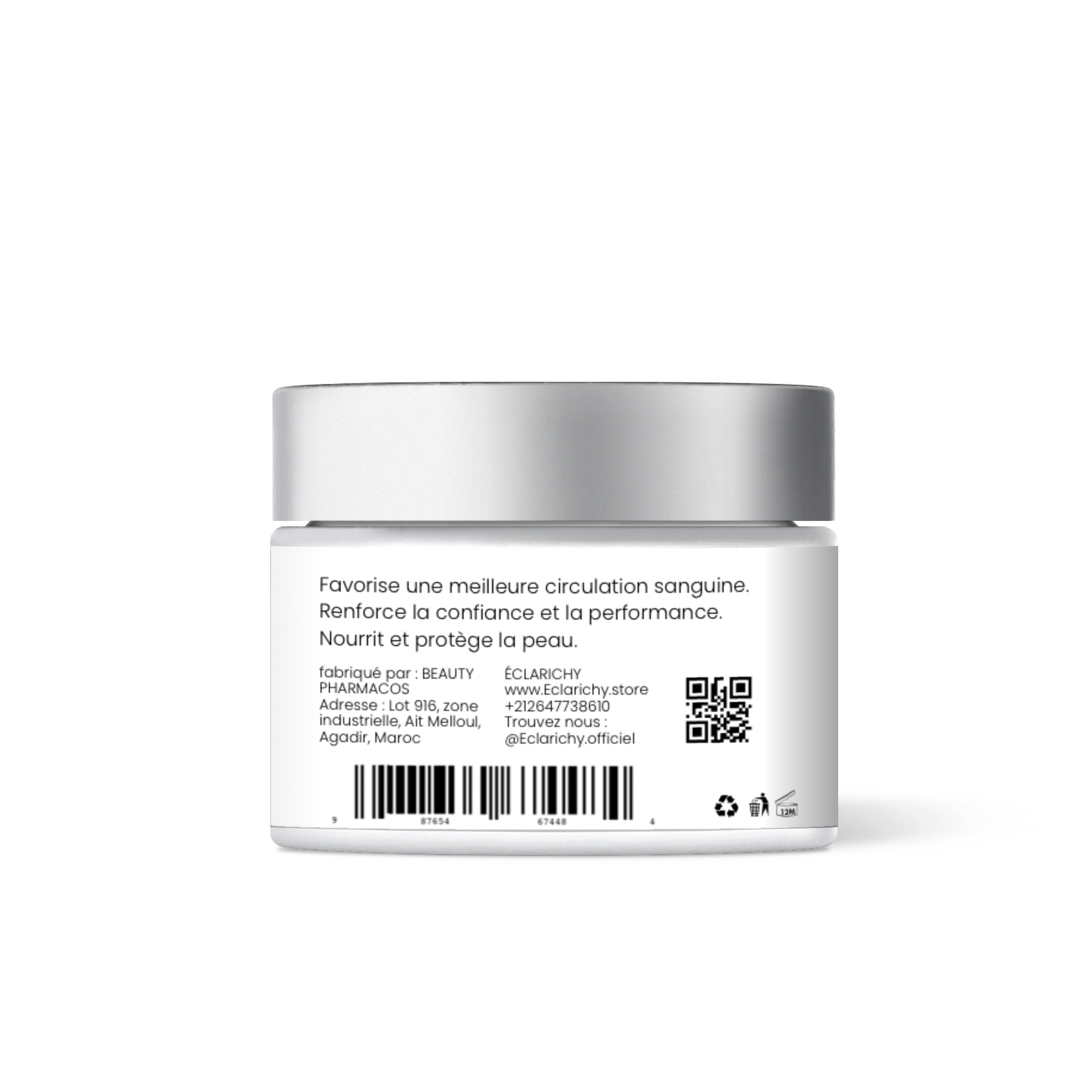 Crème Déodorante Naturel 48h